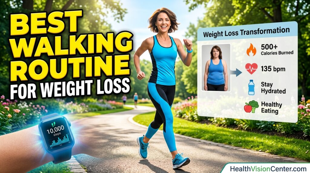 Best Walking Routine for Weight Loss